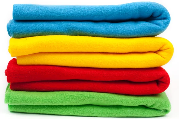 Tkaniny o różnych kolorach — Zdjęcie stockowe