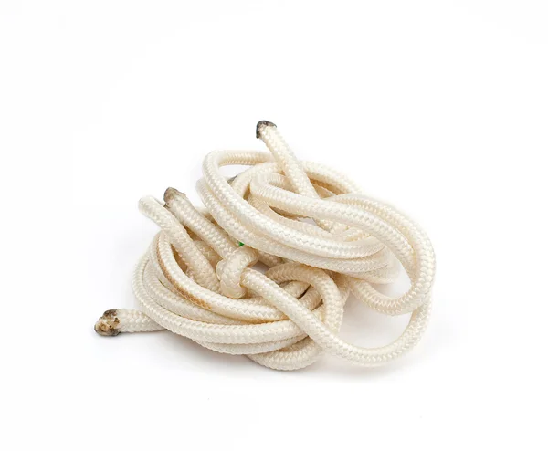 Rope on a white background — Stock Photo, Image