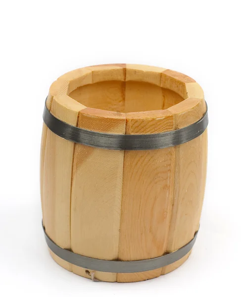 Wooden tub — Stock Photo, Image