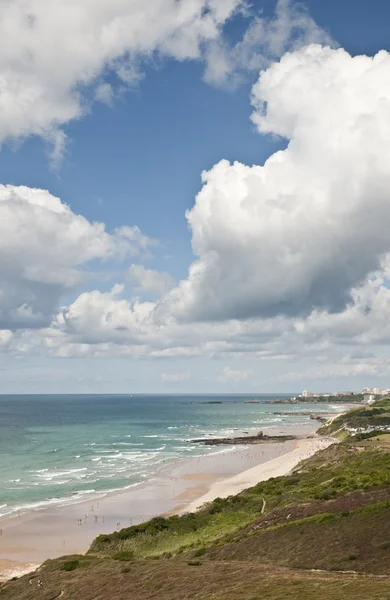 Sea view of the french Atlantic coast — Stock Photo, Image