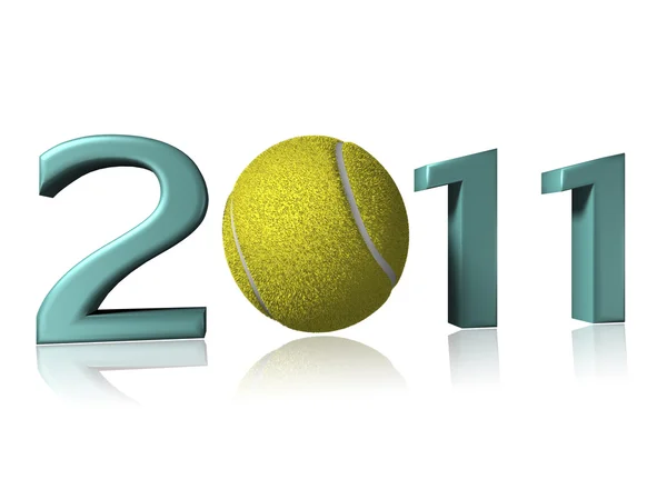 Теннисный логотип 2011 — стоковое фото