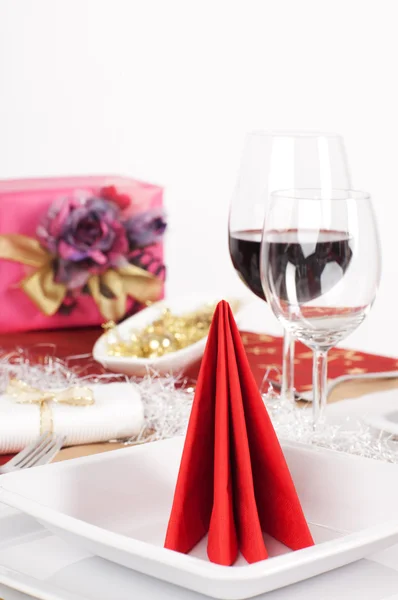 stock image Christmas table