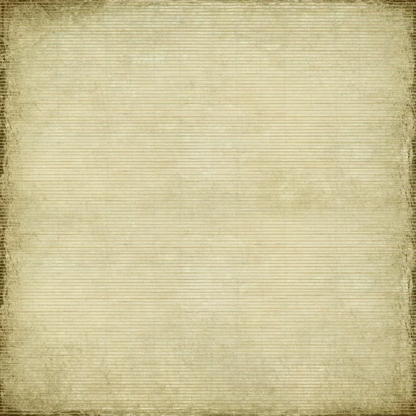 Antique paper and bamboo woven background — Stock Photo, Image