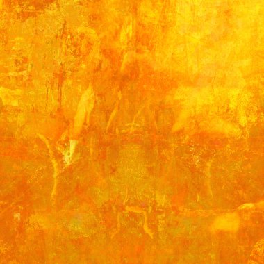 Grunge Orange Textured Background with Text Space clipart