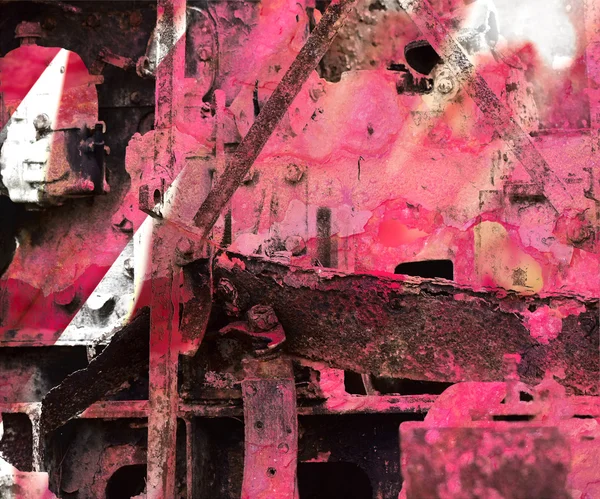 Grunge Industrial Art Hintergrund Mit Textraum — Stockfoto