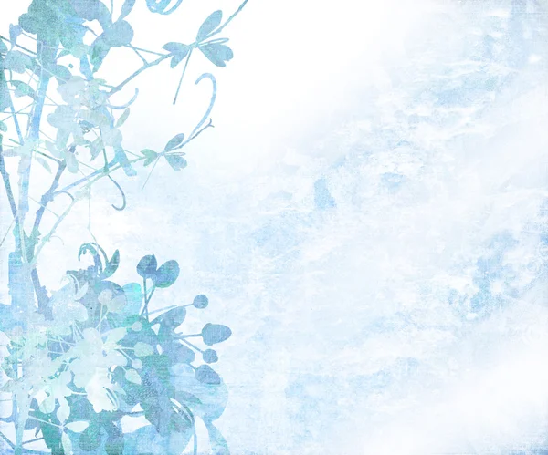 Elegant Flower Art Textured Background Text Space — Stock Photo, Image