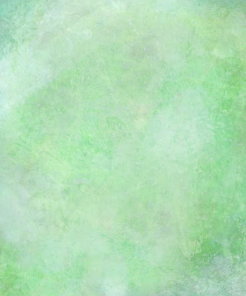 Watercolor Washed Textured Abstract Background Green — Stockfoto