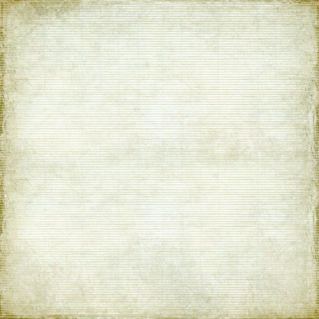Antique Paper and Bamboo woven Background with Light Grunge Frame