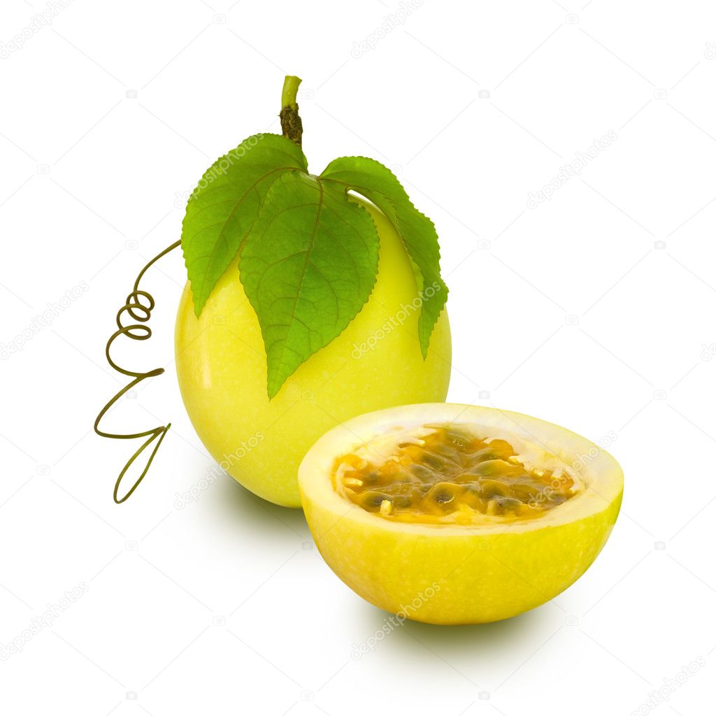 Passion Fruit isolated