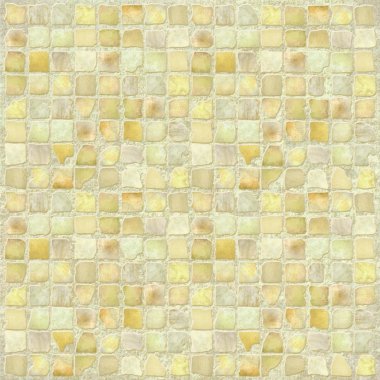 Image of a Antique Stone Tile Mosaic clipart