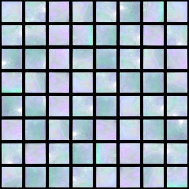 Image of a Blue Opal Mosaic seamless clipart