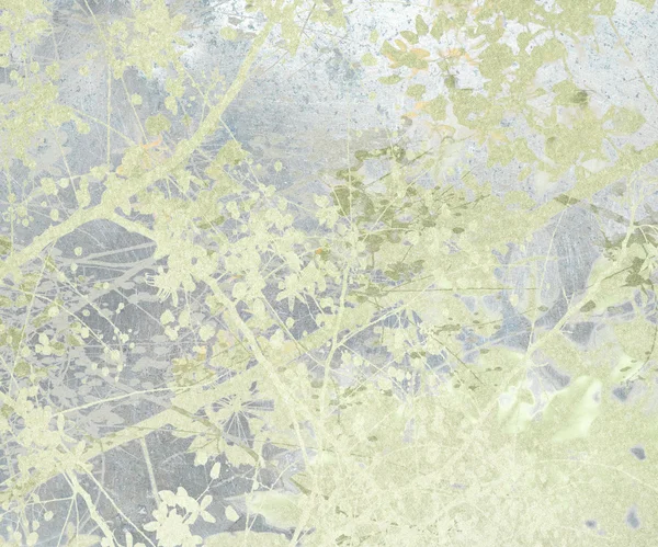 Серебристо-синий цветочный фон — стоковое фото