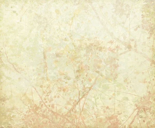Pastel Tangled Blossom Art sur papier — Photo