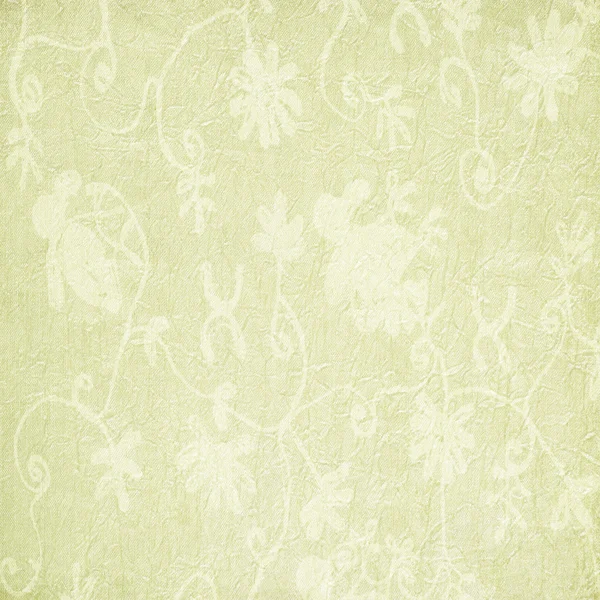 Patrón floral pálido en papel o tela —  Fotos de Stock