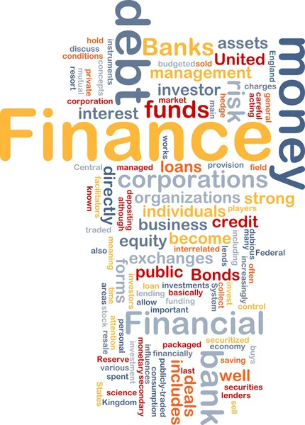 Finans Para kavramı diyagramı — Stok fotoğraf