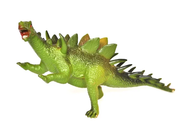 Dinosaurio Kentrosaurus Sobre Fondo Blanco —  Fotos de Stock