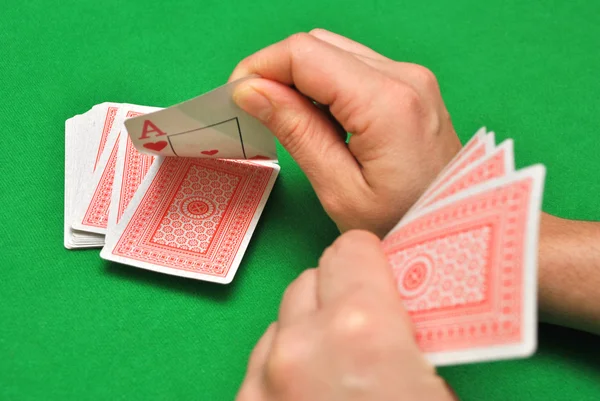 Lucky ace — Stock Photo, Image