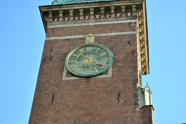 stock image Town hall clock tower