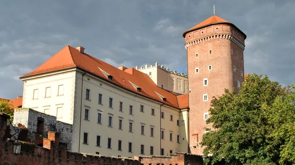 stock image Royal Castle in Krakow, Poland