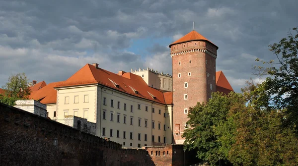 stock image Royal Castle in Krakow, Poland