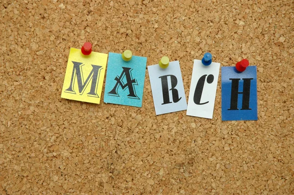 March on board — Stock Photo, Image