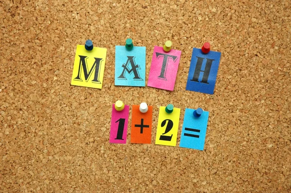 Math on board — Stock Photo, Image