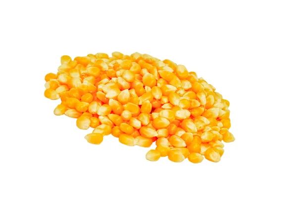 Granos de maíz aislados —  Fotos de Stock