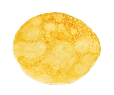 Pancake isolated clipart