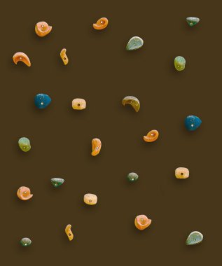 Artificial climbing wall clipart