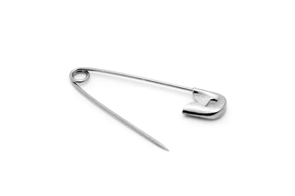 Open safety pin — Stock Photo, Image