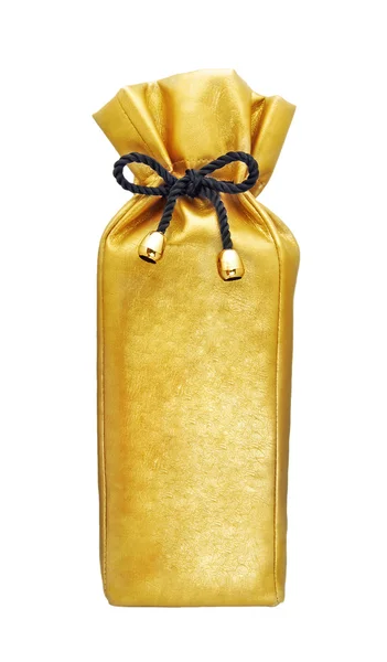 Fancy bottle wrapping — Stock Photo, Image