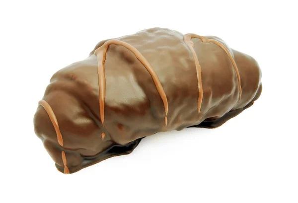 Шоколадный круассан — стоковое фото