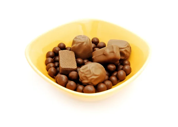 Assorted Chocolade snoep — Stockfoto