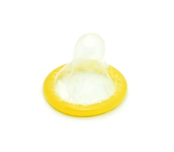 Isolated condom — Zdjęcie stockowe