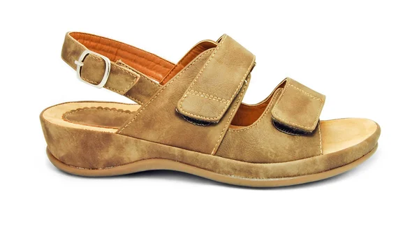 Leather sandal — Stock Photo, Image
