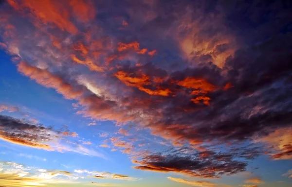 美しい夕日の空 — ストック写真