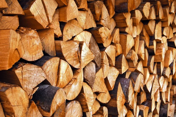 Рублене деревини — стокове фото
