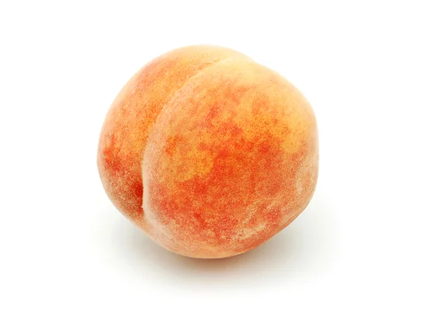 Персик ізольовані — стокове фото