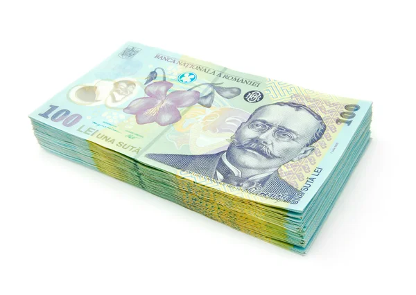 Romanian banknotes — Stock Photo, Image