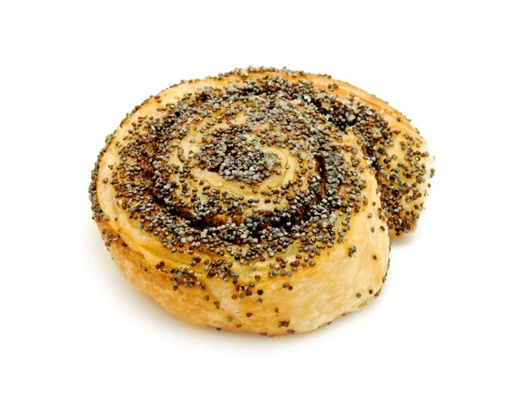 Pan dulce con semillas de amapola — Foto de Stock