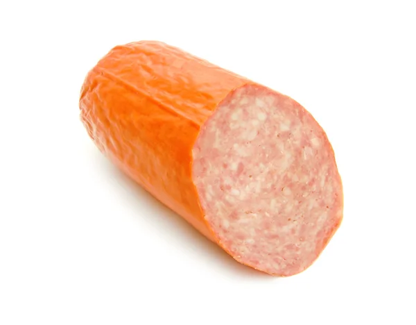 Salami isolated Stock Picture