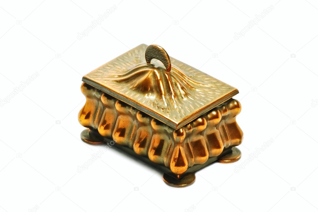 Copper jewel box