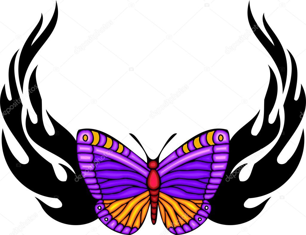 tribal butterfly tattoo stock vector 169 digital clipart tribal butterfly tattoo stock vector 169 digital clipart