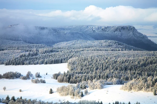 Landscape near Pasterka village in Poland — Stock Photo, Image