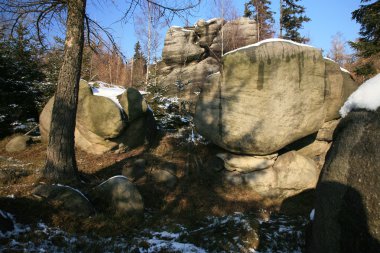 Karst oluşumları? Stolowe dağlar - Polonya