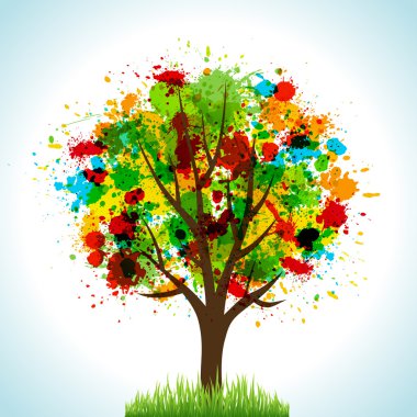 Tree. Concept vector illustration for your design. clipart