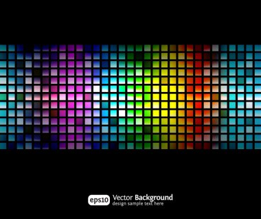 Black business abstract background with color gradients. Modern vector illustration. clipart