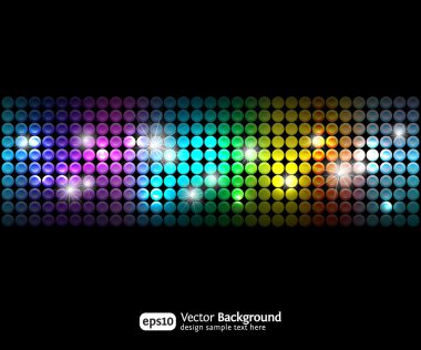 Black party abstract background with color gradients 2. Business backdrop. clipart