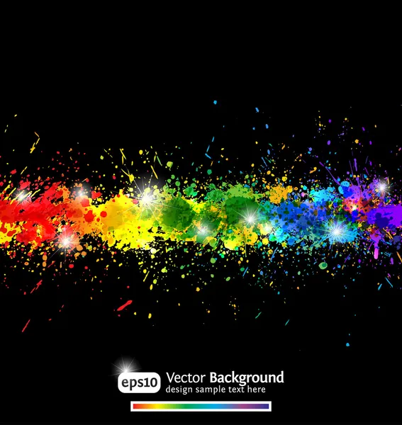 Kolorowe farby gradientu plamy tło wektor. eps10 — Wektor stockowy