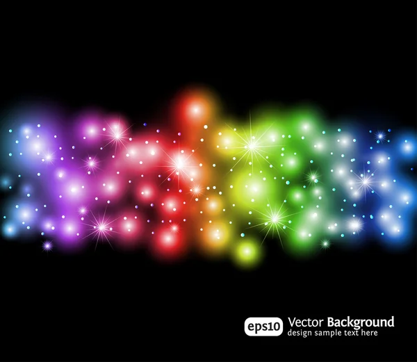 Eps10 efectos de luz de fondo — Vector de stock